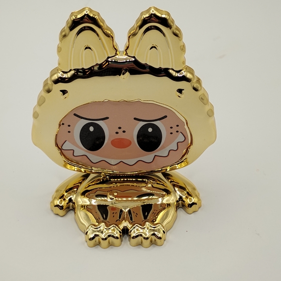 Labubu Other - Labubu Gold Phone Stand & Mirror